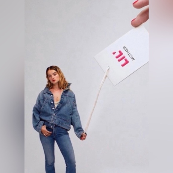 MOTHER “LIL INSIDER FLOOD” WASH: *OVER THE TOP *SIZE 26 PETITE* *NWT $248.00 - Picture 13 of 14